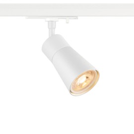 Puri 2.0 Cone Rail Spotlight for 1 Phase Rail System, White