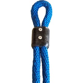E-Z -TY 1/2 Inch (12/13 mm) Double OT Reusable Rope Clamps Black - SIX (6) PACK