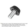 uxcell Adjustable Furniture Levelers, 12Pcs M8x15mm Furniture Leveling Leg Screw