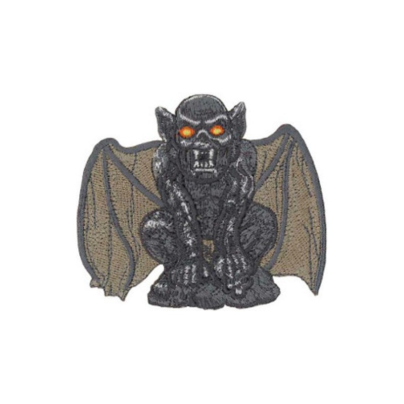Another Quality product from Klicnow Gargoyle Embroidered Patch 9cm x