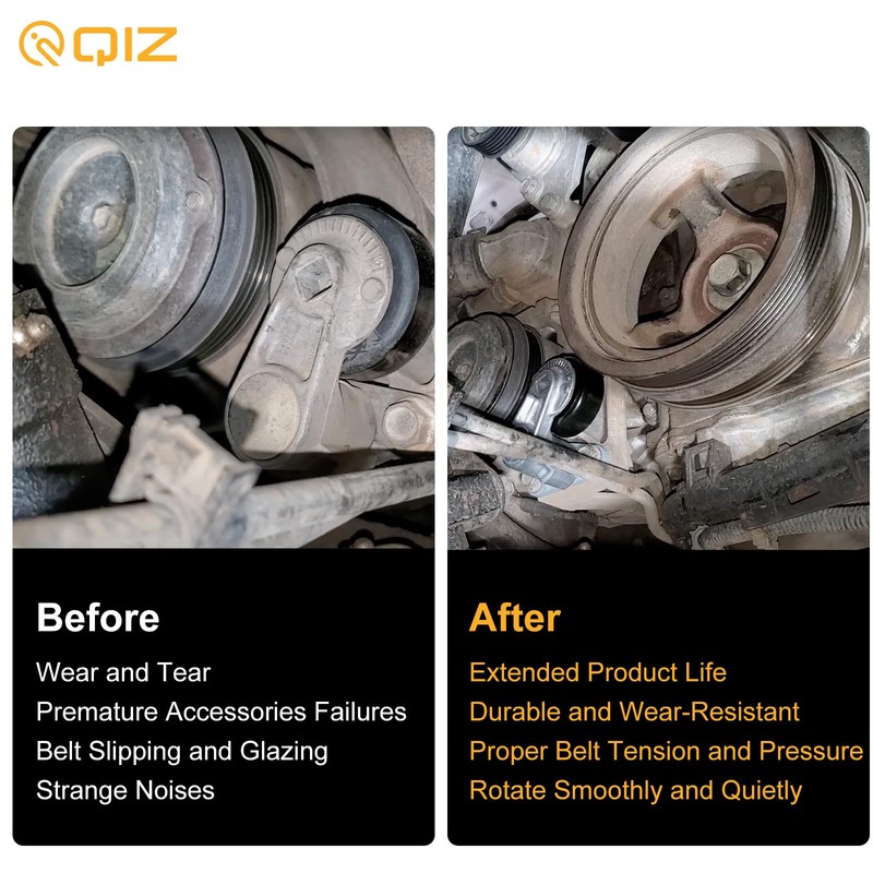 Kit tensor de correa de transmisión A/C Serpentine 90K-38159