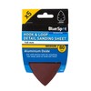 Blue Spot Tools 19864 80 Grit Detail Sanding Pads, Brown
