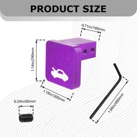 Hood Latch Release Handle Cable Aluminum Alloy Repair Kit, Hood Release Handle, Heavy Duty Hood Cover Lock Switch Compatible with Honda Civic 1996-2011, CR-V 1997-2006, Element 2003-2011