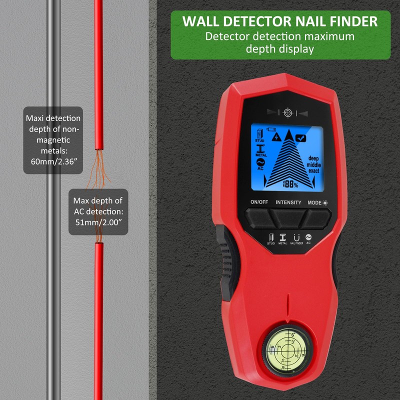 Stud Finder Wall Scanner 7 in 1 Multifunctional Electronic Stud