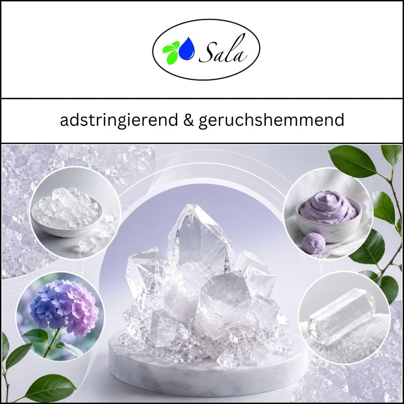 Sala Alum Potassium Aluminium Sulphate Ph. Eur. 900 g Bag