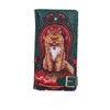 Nemesis Now Lisa Parker Mad About Cats Embossed Wallet Green