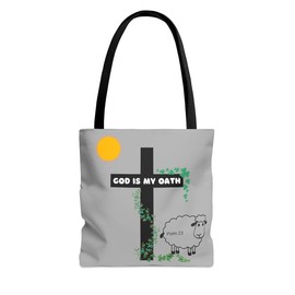 Shepherd's Flock - the tote bag for the one lost sheep - Size: Small