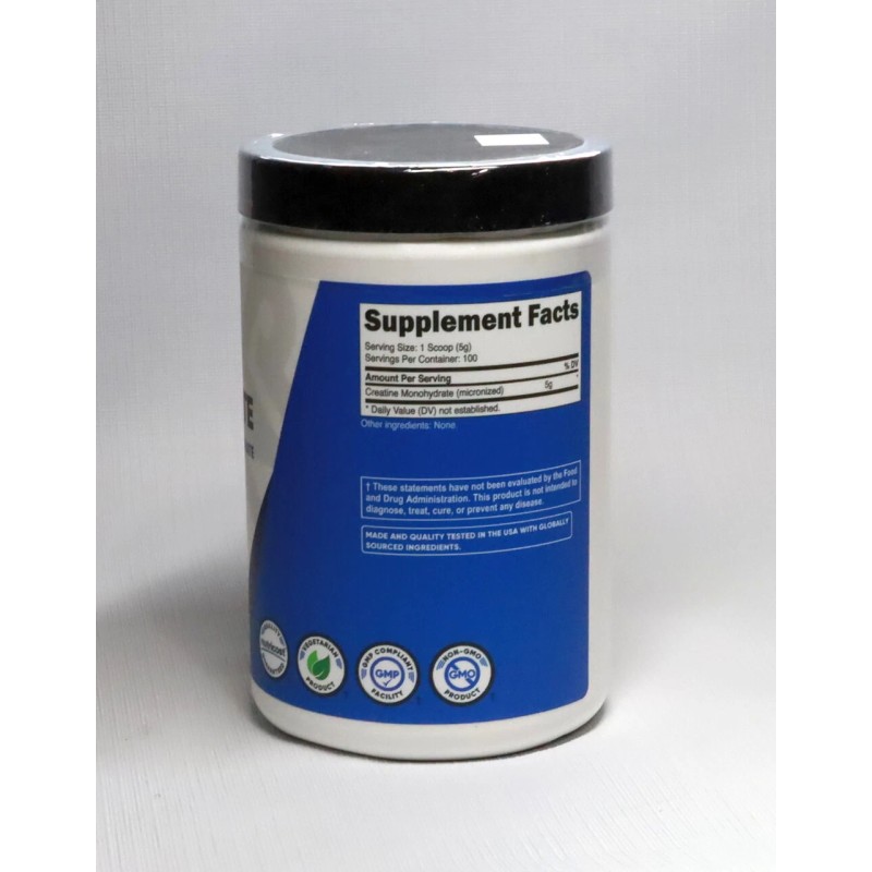 Nutricost Performance Creatine Monohydrate Micronized Unflavoured 500g