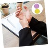 FRCOLOR 2Pcs Round Grip Balls for Hand Therapy Stress Relief