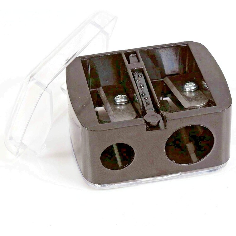 Citystores® 2 Pack Pencil Sharpener - Travel Cosmetics Pencil Sharpener