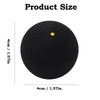 Homirty Squash Balls Sport Squash Ball, Rubber Squash Racket Balls,