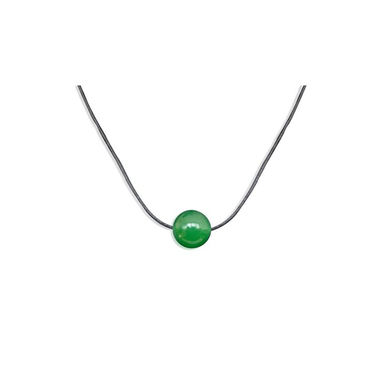 Vifaleno Malaysia Jade Natural Green Round 10mm Jade Necklace, jade,
