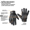 TacFirst Tactical Gloves Security Gloves, Unisex, TacFirst Einsatzhandschuh SECURITY, black,