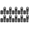 10Pcs Kayak Canoe Bungee Shock Cord Hook Bungee Terminal End
