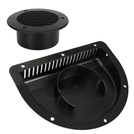 Lonffery Trailer Vent - RV Vent Covers for Trailer - RV ATV Cycle Truck Cargo Work Trailer Side Air Vents