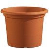 Euro3Plast Geo 1977.01 Pot Diameter 35 cm Terracotta