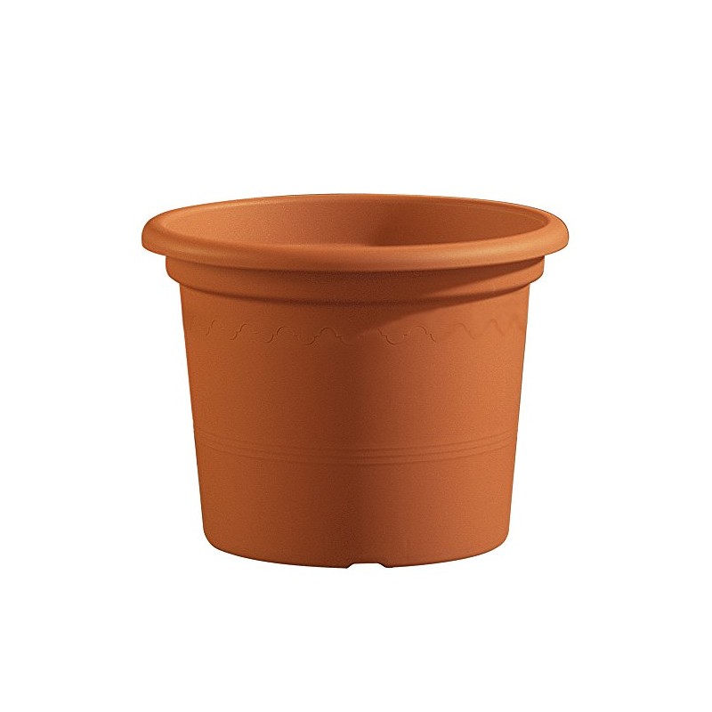 Euro3Plast Geo 1977.01 Pot Diameter 35 cm Terracotta