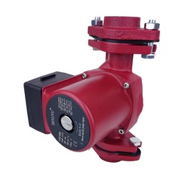 SHYLIYU 115V 3-Speed Home Water Pressure Booster Pumps 168W 1" Flange Hot Water Recirculating Pump 29.5ft Booster Circulation Pump 14.5GPM Cast Iron Circulator Pump for Home Shower Solar System