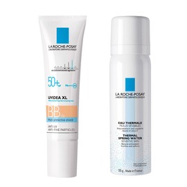 La Roche-Posay UV Idea XL Protection BB Kit 02: Natural SPF 50+, PA+++, 1.0 fl oz (30 ml), Mist Lotion 1.6 fl oz (50 ml) Included