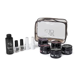 TONES Professional Fashion Poly Gel Nail Sampler Kit
