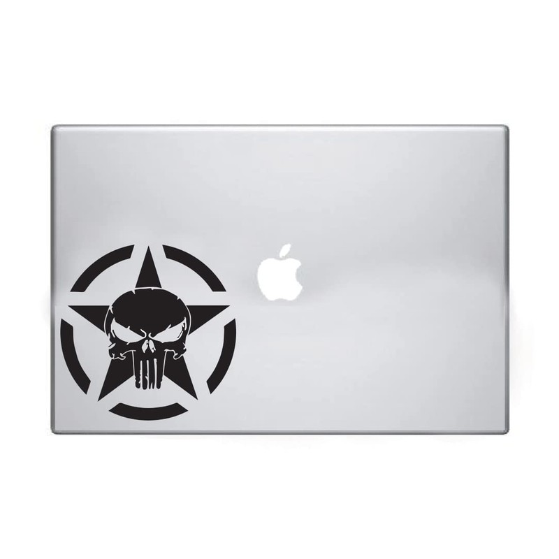 3LEGENDS LLC Beautiful The Punisher Skull Circle car Truck SUV