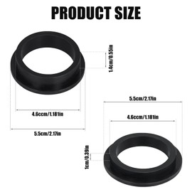 NQEUEPN 5pcs 11228 11412 L Shape O Ring Gasket, Pool Filter O Ring Replacement Pool Hose Seals Repair Set for Intex Pool Sand Filter Pump Motors