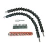 SIGLAUPER 22Pcs Flexible Screwdriver Drill Bit Extension - Drill Bit