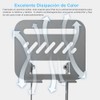 Eynshoo Soporte para Tablet Multiangulo Giratorio 360, Plata