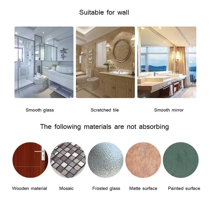 Suction Cup Towel Rack Retractable Non Drilling Kitchen and Bathroom