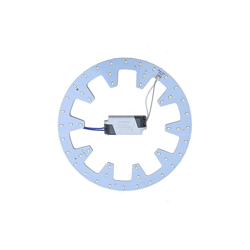 1-Pack Led Panel Ceiling Light Fixtures 24w 5730 SMD Circle