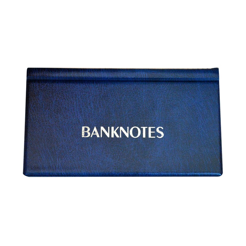 Collector Collector's album for banknotes, notes, banknote album with 20