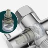 G1/2" Shower Diverter Valve - 3-Way Shower Splitter with Rubber
