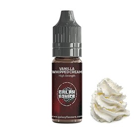 Vanilla Whipped Cream High Strength Flavouring - 230+ Flavours - Galaxy Food Flavours - 10ml Bottle