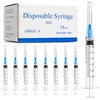 100 Pack Plastic Tube Lab Dispensing Tools, 3ml Syringes with