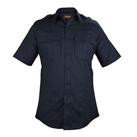 RYNO GEAR Cotton Mechanical Stretch Tactical Shirts (Navy Blue) XL