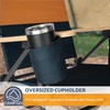 CAMP & GO Selkirk Outdoor Oversized Heavy Duty Comfort Folding