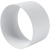 Vent Systems Diameter 100 mm Plastic - Female Round Pipe Duct Connector for Straight or Flexible Pipes - Ventilation System Accessory - Pipe Connector for Cooling, Heating, Ventilation, HVAC