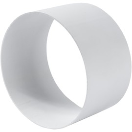 Vent Systems Diameter 100 mm Plastic - Female Round Pipe Duct Connector for Straight or Flexible Pipes - Ventilation System Accessory - Pipe Connector for Cooling, Heating, Ventilation, HVAC