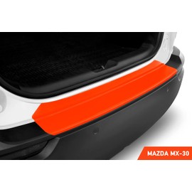 Luxshield Car Bumper Protector Set for Mazda MX-30 1 (I) DR I 2021-2024 - Rear Bumper guards for cars, anti scratch, Paint Protection For Sill - Transparent