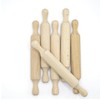 Mini Rolling Pins 6 Pack Wooden Rolling Pin (Small) for