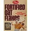 Fortified Oat Flakes Cereal Box High Quality Metal Fridge Magnet