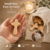 Small Wooden Crosses, 24 Pieces Holding Cross, 2.36in Portable Prayer