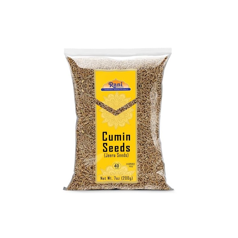 Rani Cumin Seeds Whole (Jeera) Spice 200g (7oz)