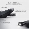 Electric Wheelchair USB Charger with Bright LED Light, 3-Pin XLR