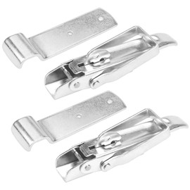 Pack of 2 Eccentric Lock Tension Clasp, Side Wall Lock Trailer with Safety, Eccentric Lock for Car Trailer, Tipper, Clamping Lock Large (210 mm), Trailer Clasp Accessories