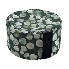 MediKiss Floor Seat Cushion - Yoga Cushion & Meditation Cushion for Children and Adults - Organic Cotton or Polyester, EPP Granulate Filling, Washable & Dimensionally Stable with Carry Handle