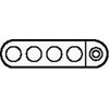 Hopkins Towing Solutions 47905 48' 5 Wire Flat Vehicle Connector