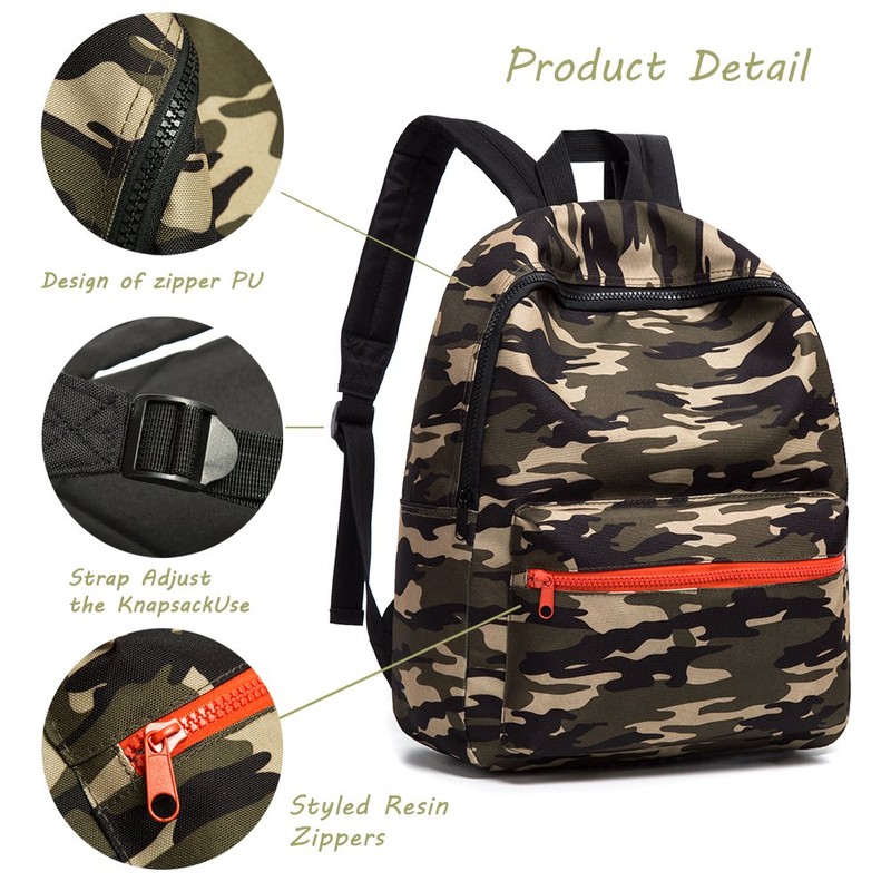 CAIWEI US Army Camo Children's backpack (Camo1)