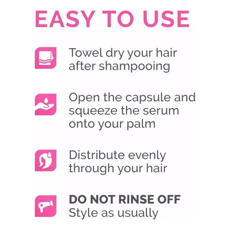 2x Hair Vitaminas For Cabello Vitamin 40