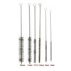 YXQ 12Pcs Tube Brush Kit Stainless Steel/Brass Round Wire Pipe